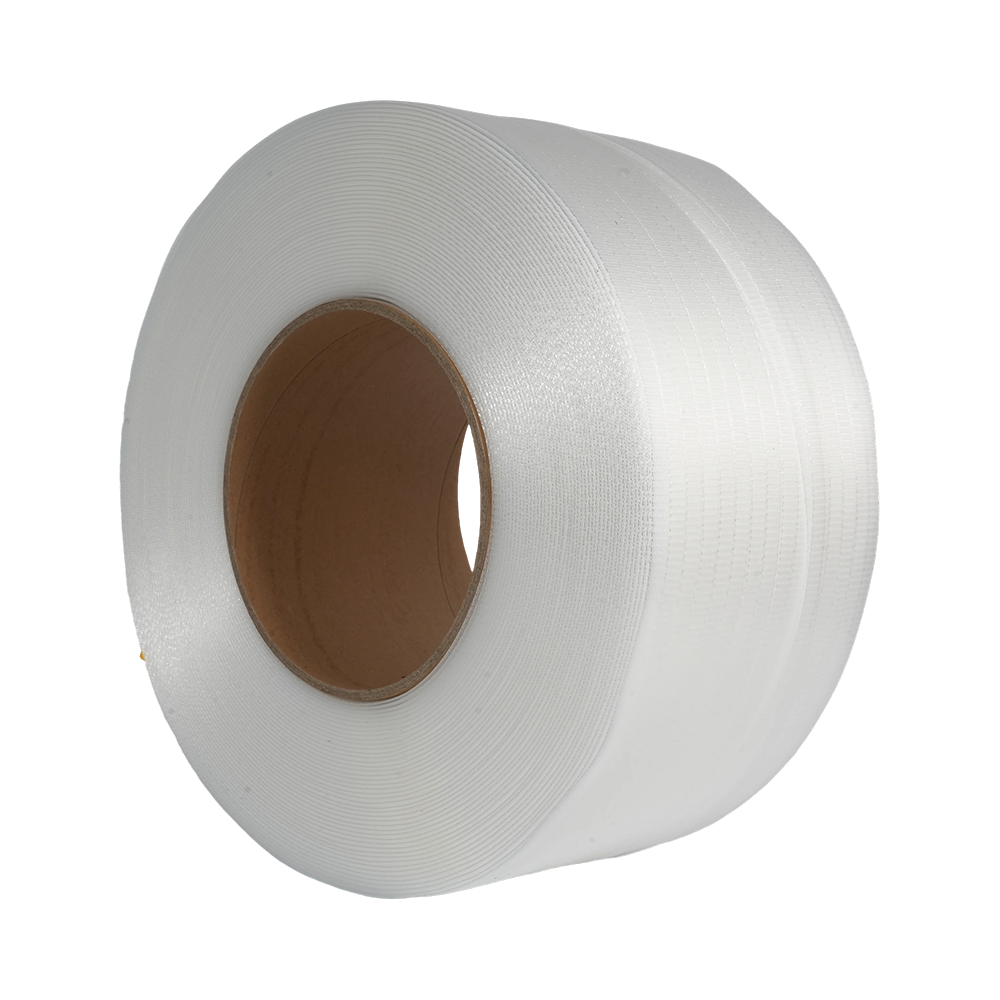 Correa de sujeción transparente, correa de embalaje de PP transparente para máquina peletizadora