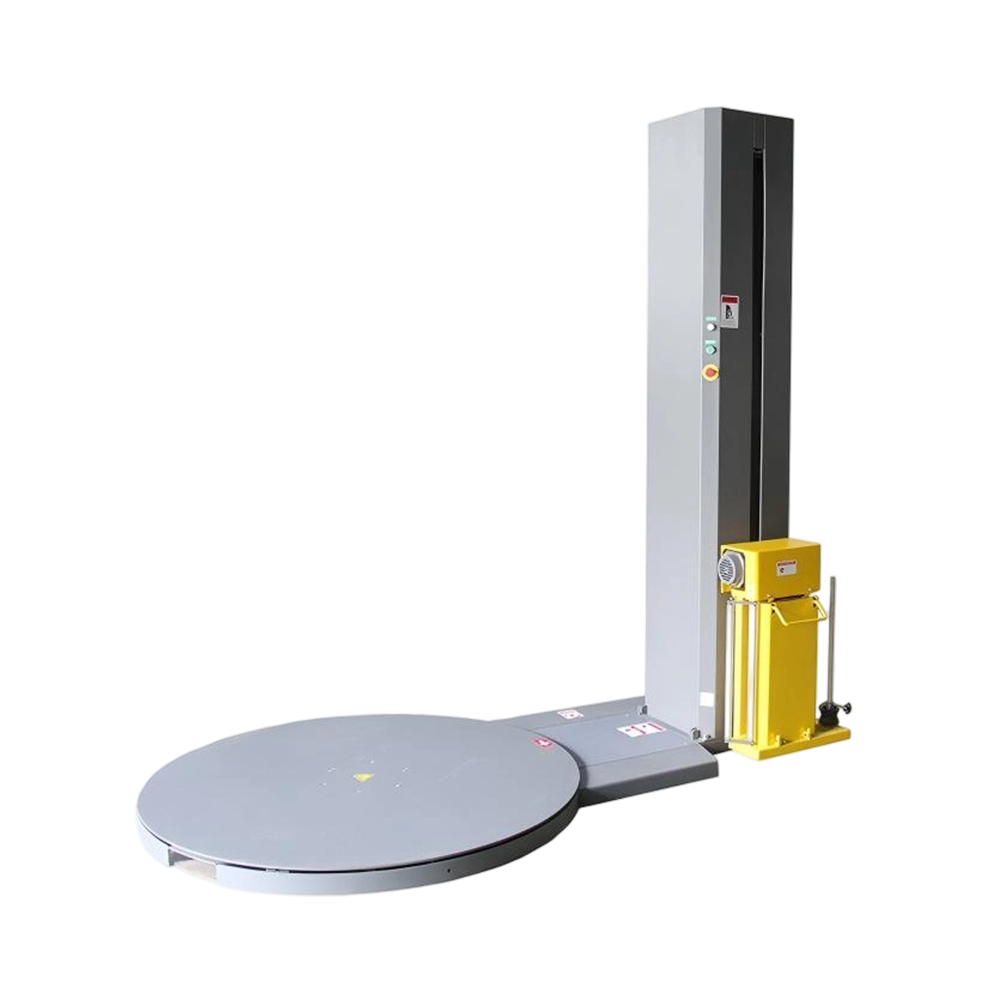 Máquina de embalaje con plataforma giratoria